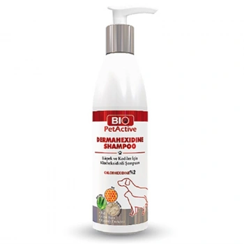 Pet Active Dermahexidine Kedi Ve Köpekler İçin Bakım Şampuanı 250 Ml