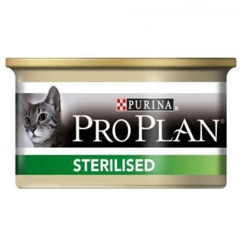 ProPlan Sterilised Ton ve Somonlu Kısırlaştırılmış Kedi Konservesi 85 Gr.