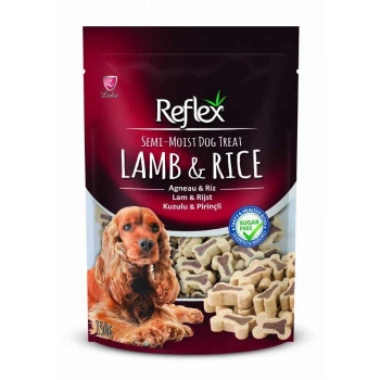 Reflex Lamb Rice Kuzu Etli Yarı Islak Köpek Ödül Maması 150 Gr.