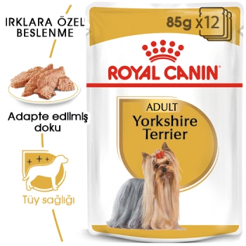 Royal Canin Pouch Yorkshire Terrier Irkı Özel Yaş Köpek Maması 85 Gr.