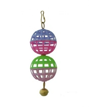 İkili Top Kuş Oyuncağı - 10lu Paket