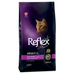 Reflex Plus Gurme Yetişkin Kedi Maması Tavuklu-Renkli Taneli 15 Kg