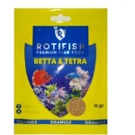 Rotifish Tetra&Betta Feed 15 Gr. Zarf Yem