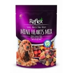 Reflex Mini Hearts Kalp Şekilli Yarı Islak Köpek Ödül Maması 150 Gr.
