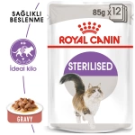 Royal Canin Gravy Sterilised Kısırlaştırılmış Yaş Kedi Maması 85 Gr