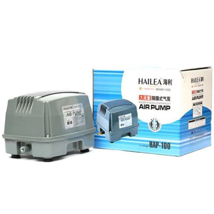 Hailea HAP-100 Akvaryum Hava Motoru 80W. 100 Lt/dak.