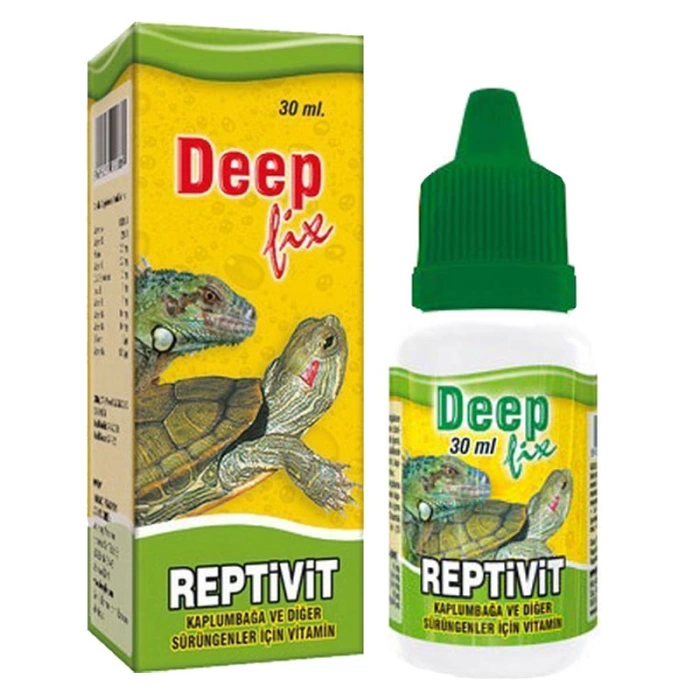 Deep Reptivit Kaplumbağa Vitamini 30 ml 12li Paket
