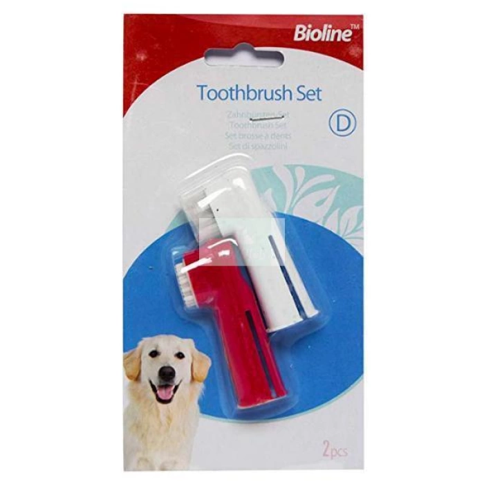 Bioline İkili Parmak Diş Fırçası Seti
