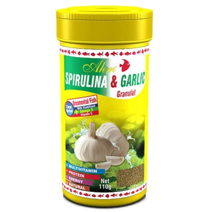 Ahm Spirulina&Garlic Sarımsaklı 250 ml.