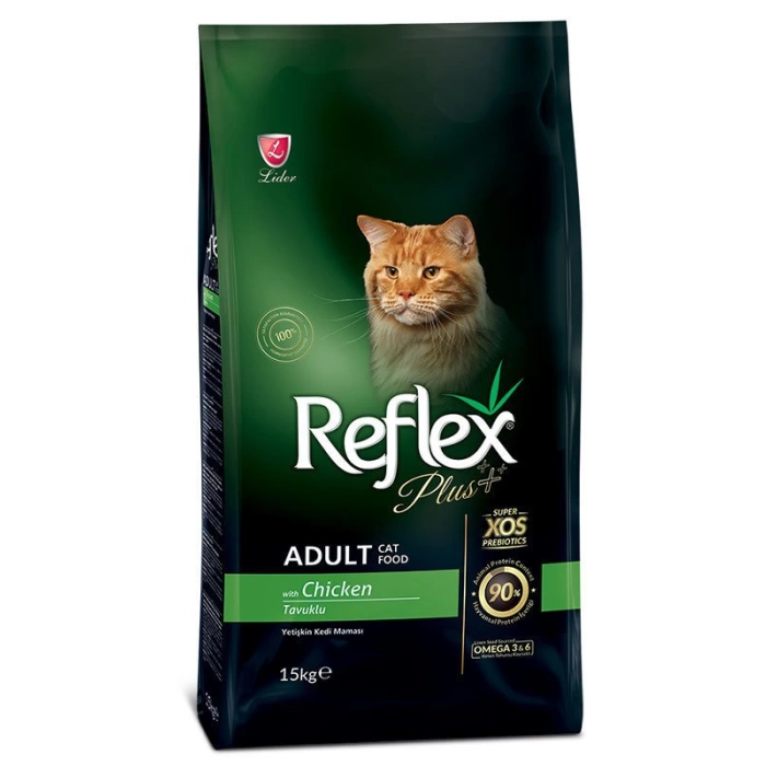 Reflex Plus Yetişkin Kedi Maması Tavuklu 15 Kg