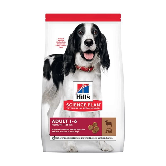 Hills Advanced Fitness Kuzulu&Pirinçli Orta Irk Yetişkin Köpek Maması 2.5 Kg