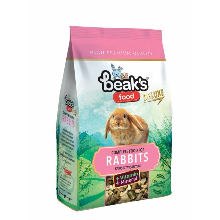 Beaks Tavşan Yemi 500 Gr - 12li Paket