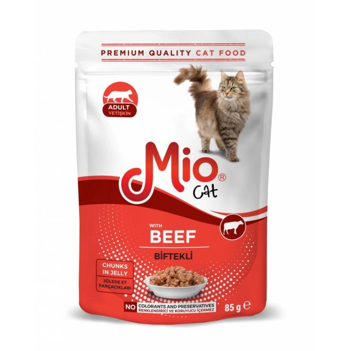 Mio 85 gr Dana Etli Kedi Pouch 24lü