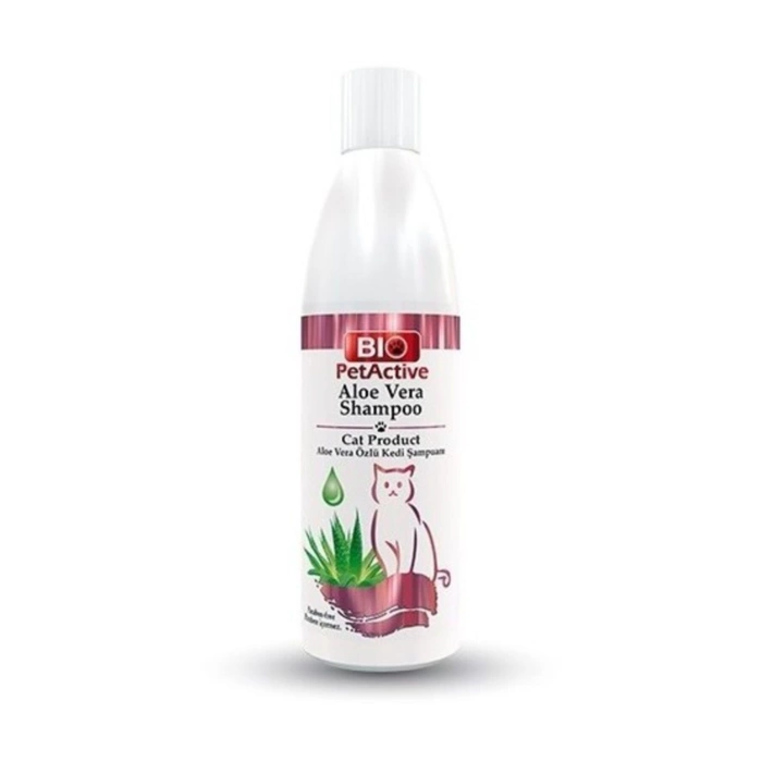 Pet Active Aloe Vera Özlü Kedi Şampuanı 250 ml (6lı Paket)