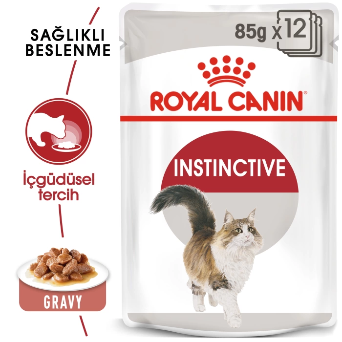Royal Canin Gravy Soslu Instinctive Yaş Kedi Maması 85 Gr