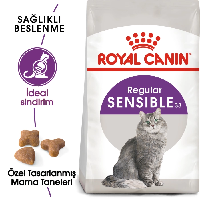 Royal Canin Sensible 33 Hassas Yetişkin Kedi Maması 15 Kg