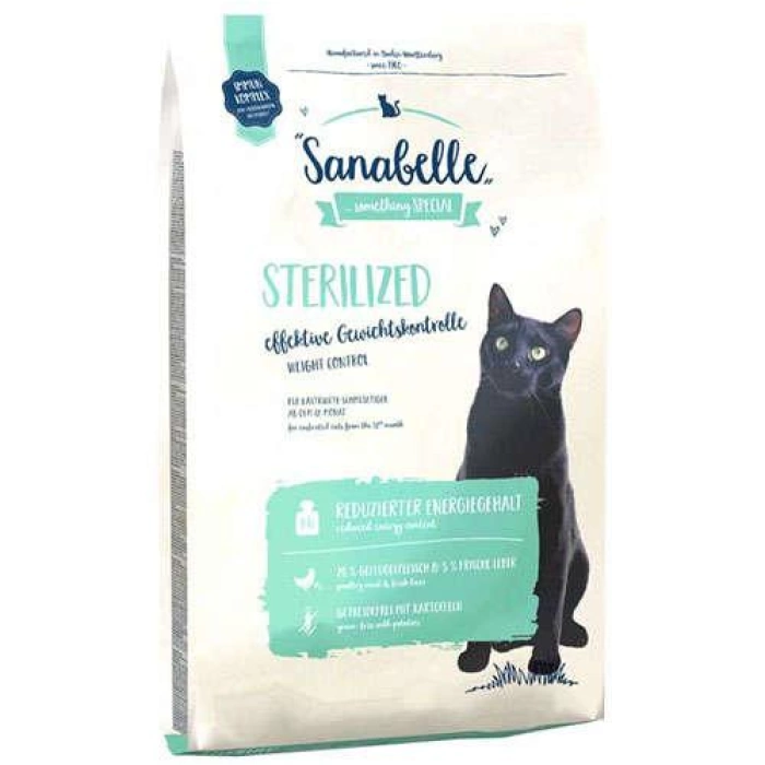 Sanabelle Sterilised Kısırlaştırılmış Tahılsız Kedi Maması 2 Kg