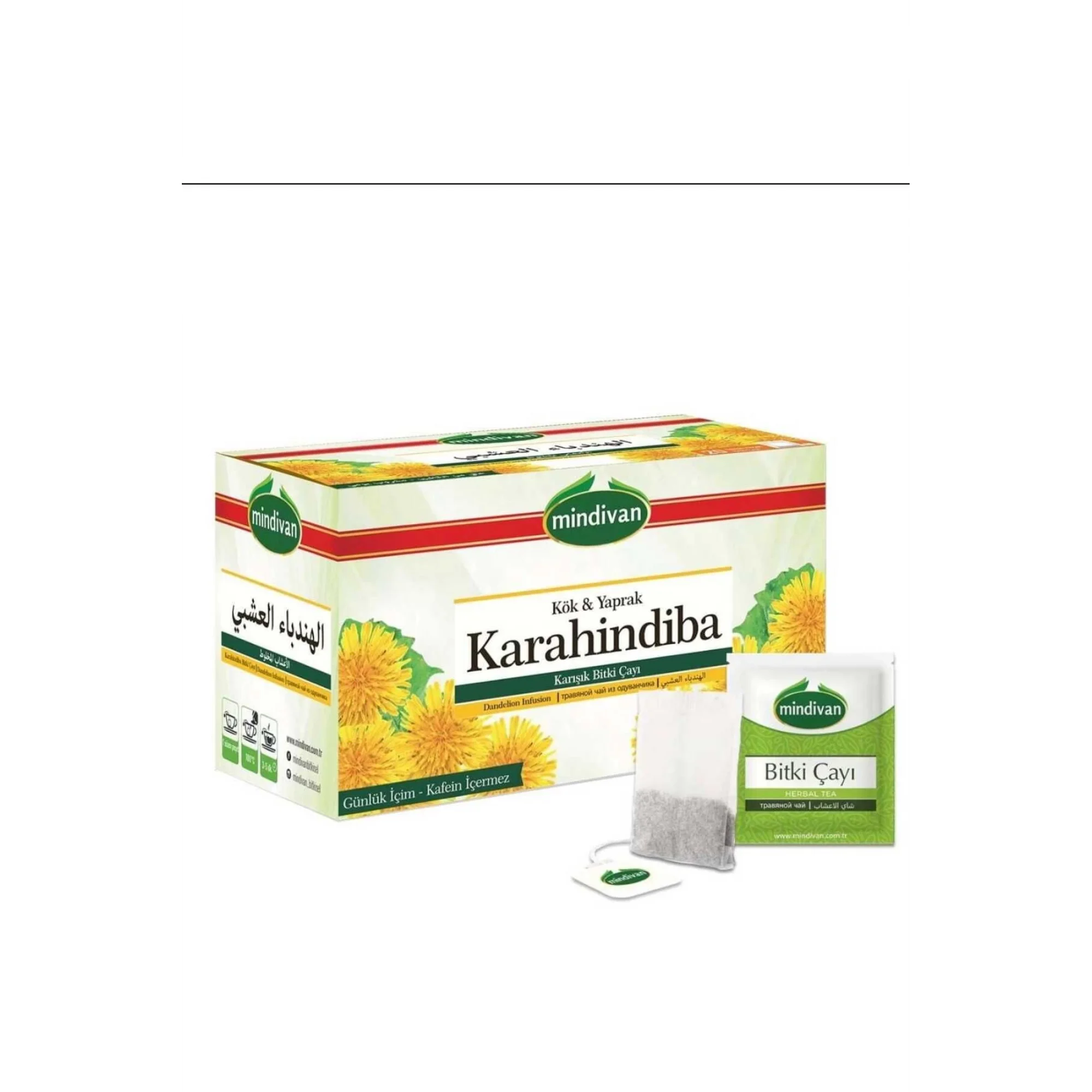 Karahindiba Bitki Çayı 20 Süzen Poşet