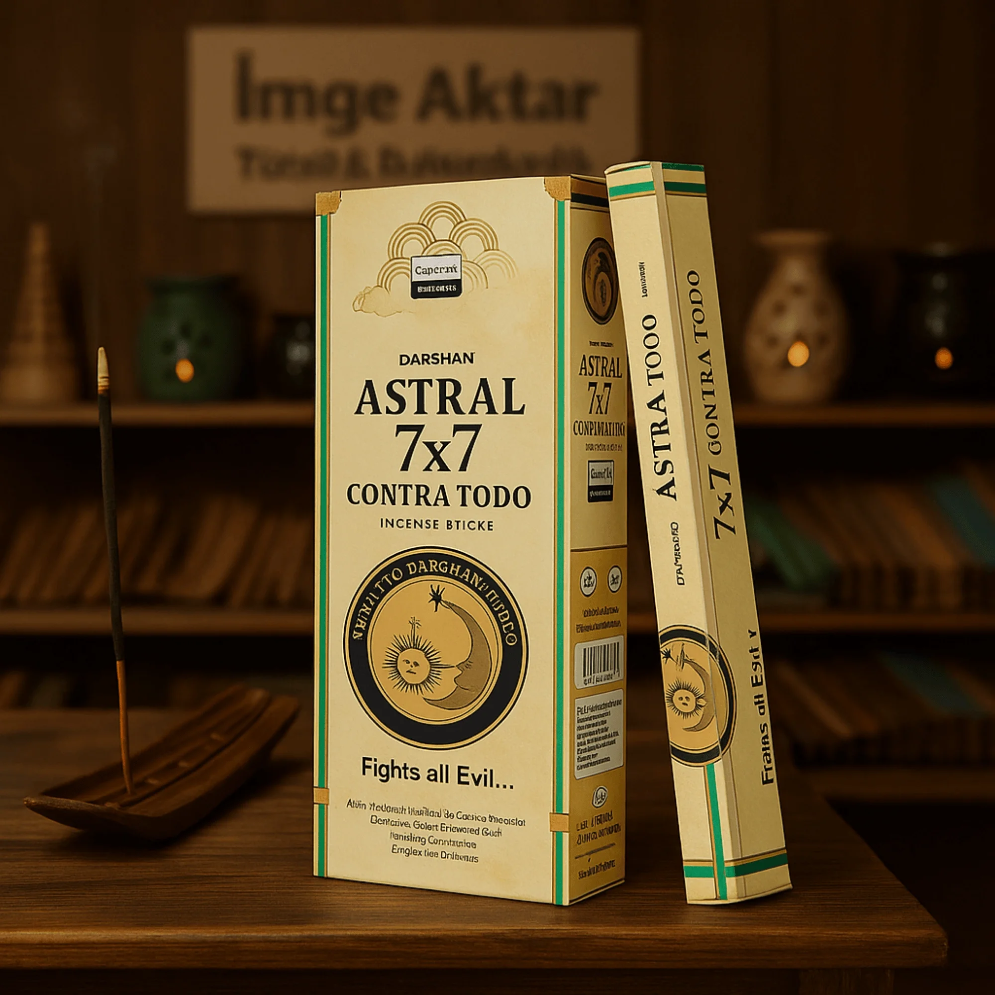 Darshan İncense Astral 7x7 20li Çubuk Tütsü 