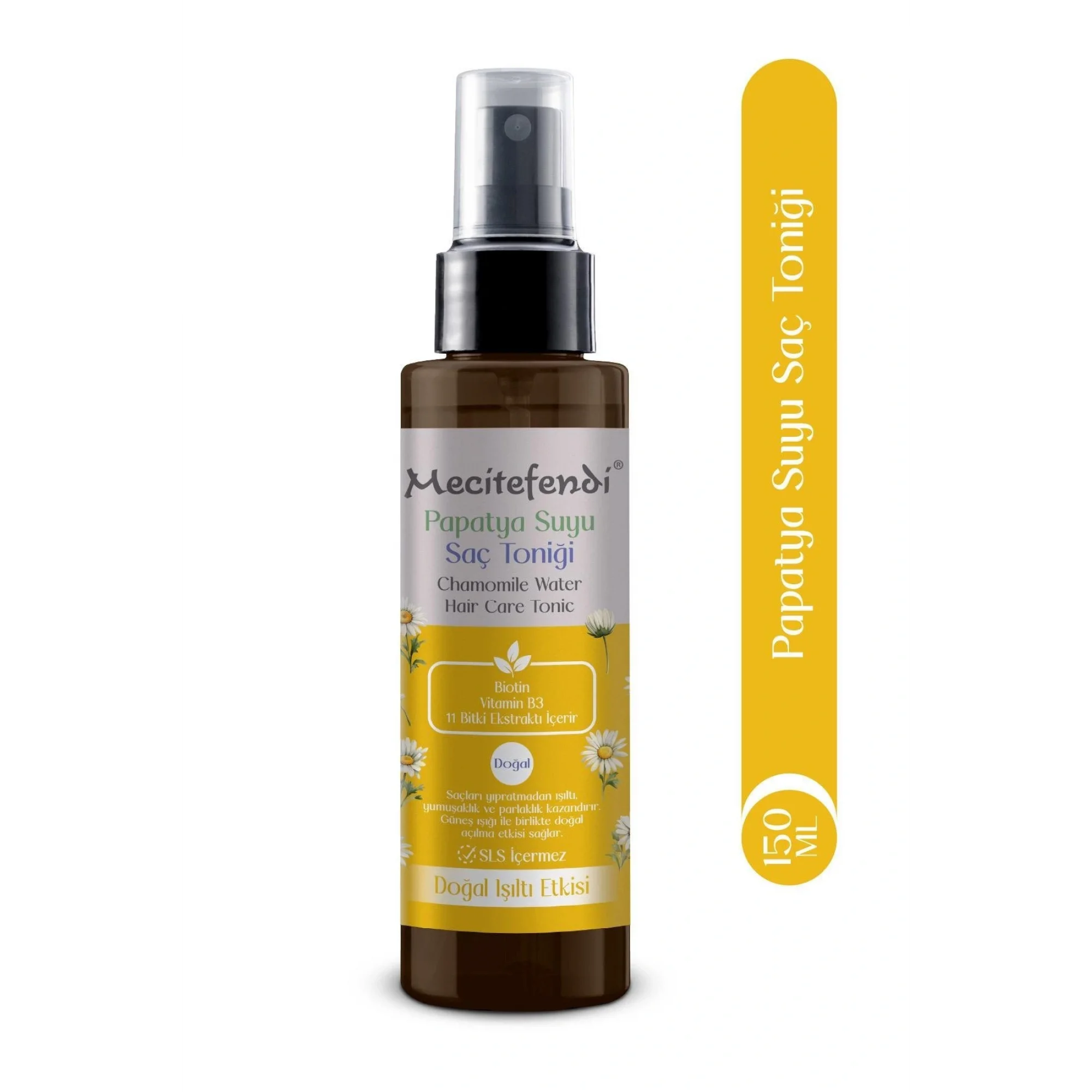 Papatya Suyu Saç Toniği 150 Ml