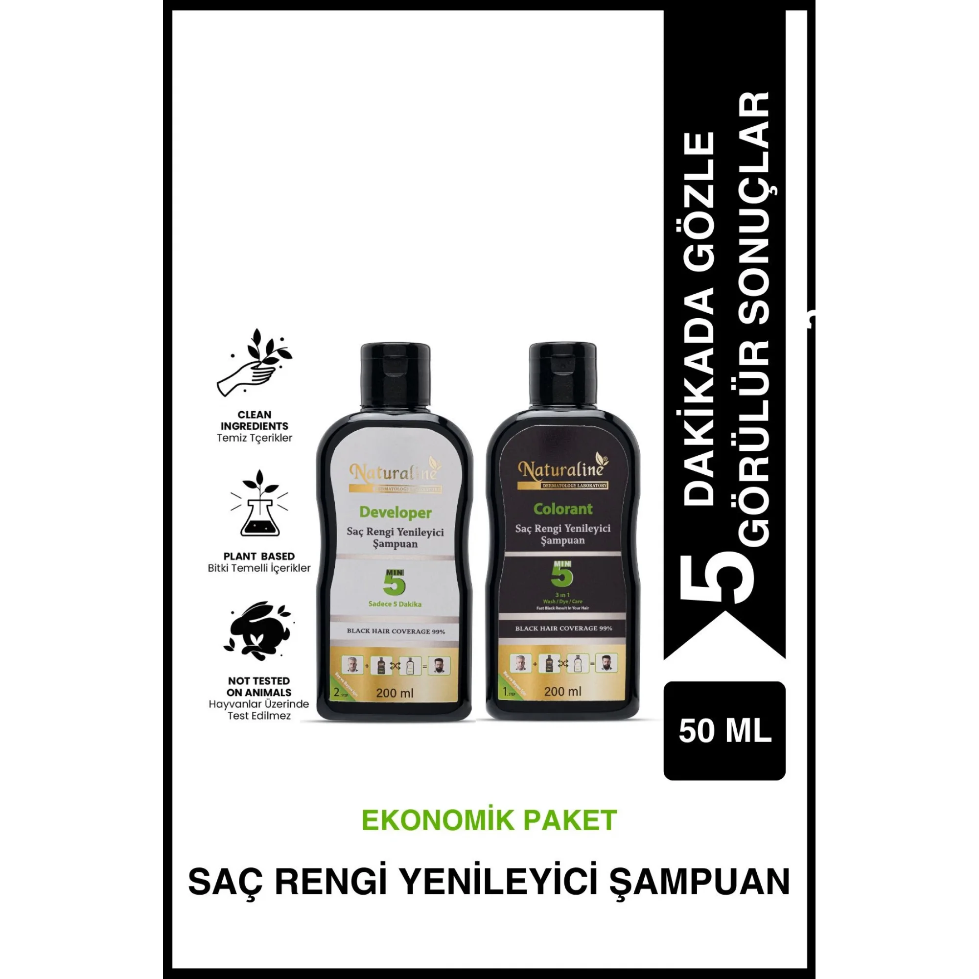 Saç Rengi Yenileyici Şampuan Unisex 200ml 200ml