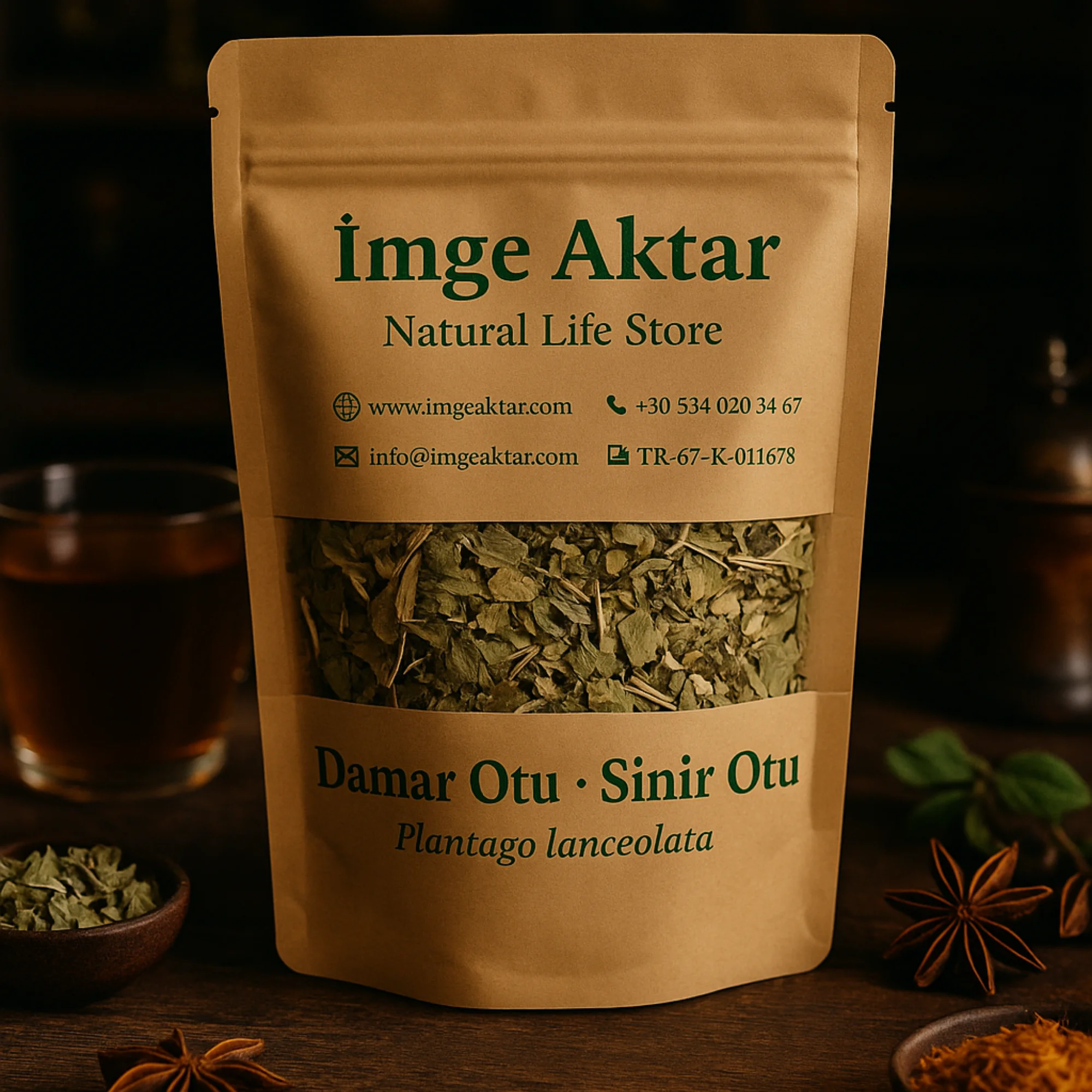 Damar Otu-Sinirli Ot-Sinir Otu 40g