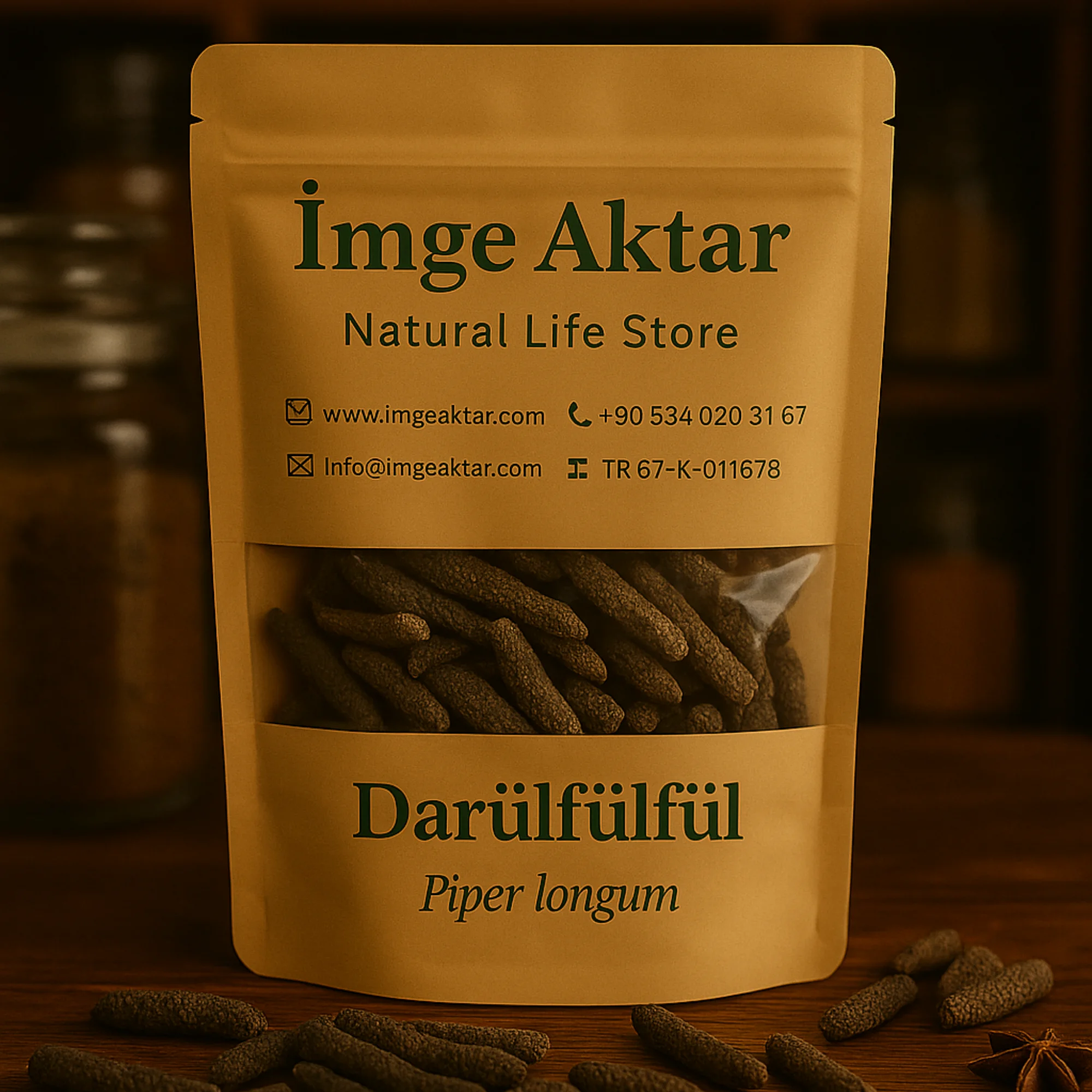 Darülfülfül-Darifülfül-Uzun Biber 50g