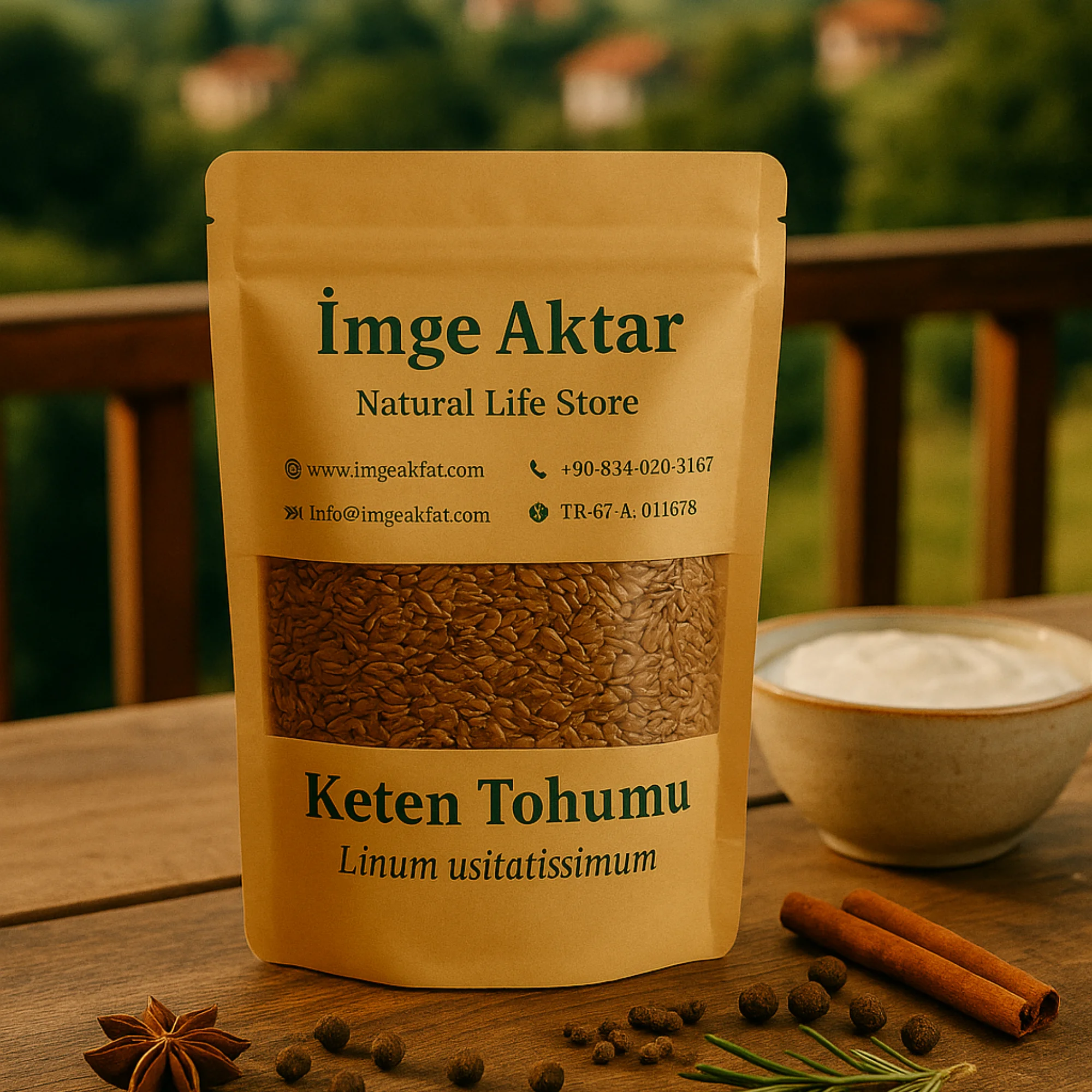 Keten Tohumu Tane 100g