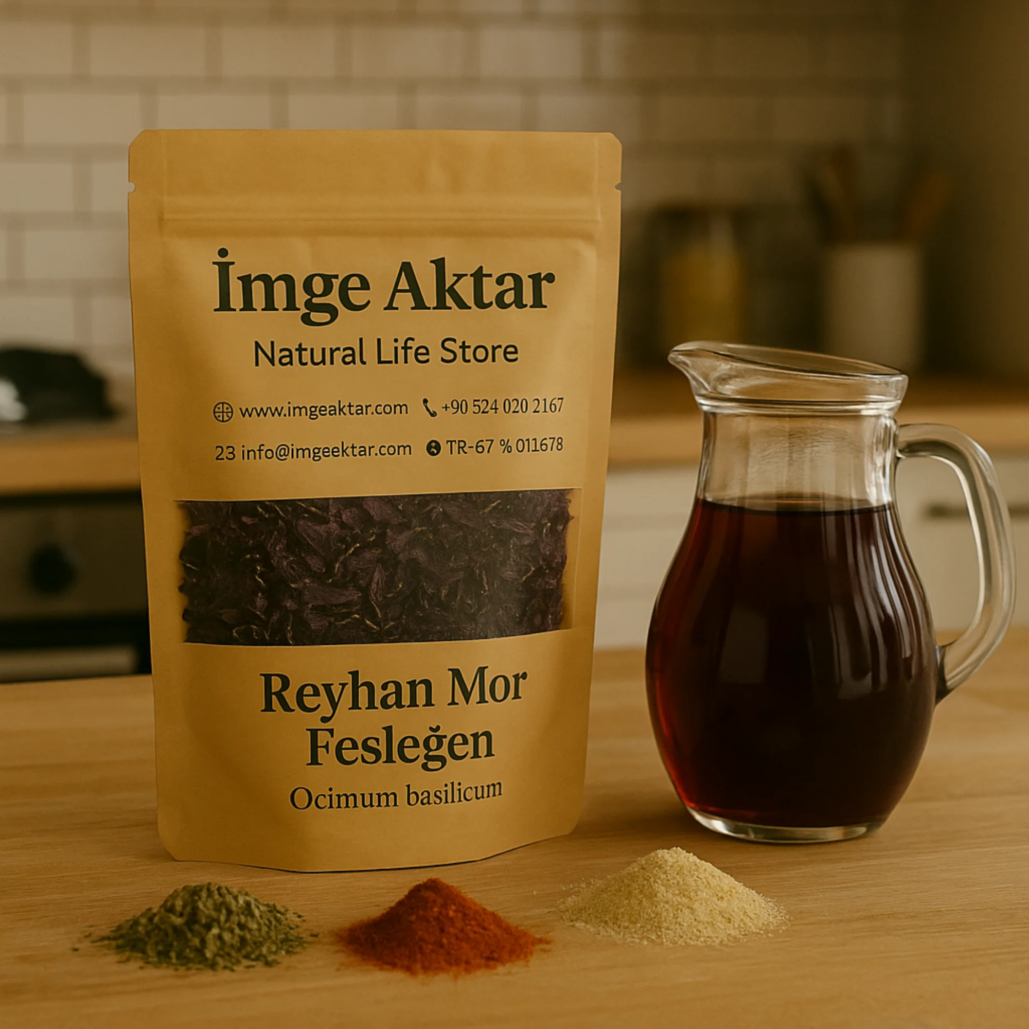 Mor Reyhan | Ocimum Basilicum | 50g