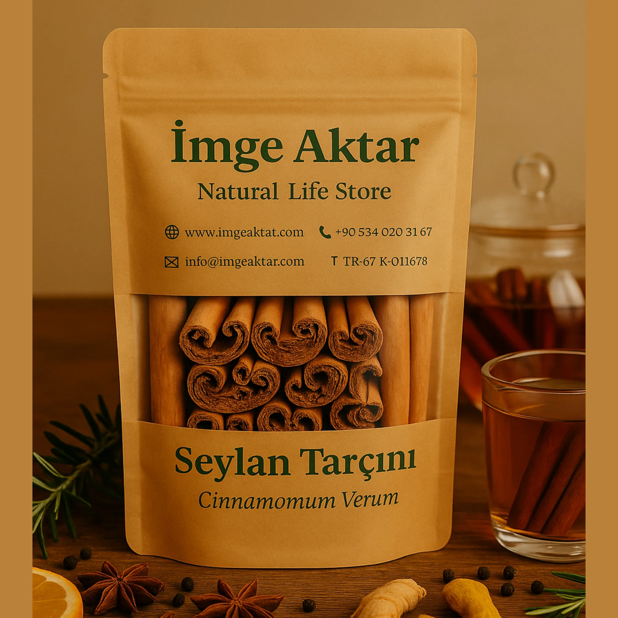 Seylan Tarçını Çubuk 40g