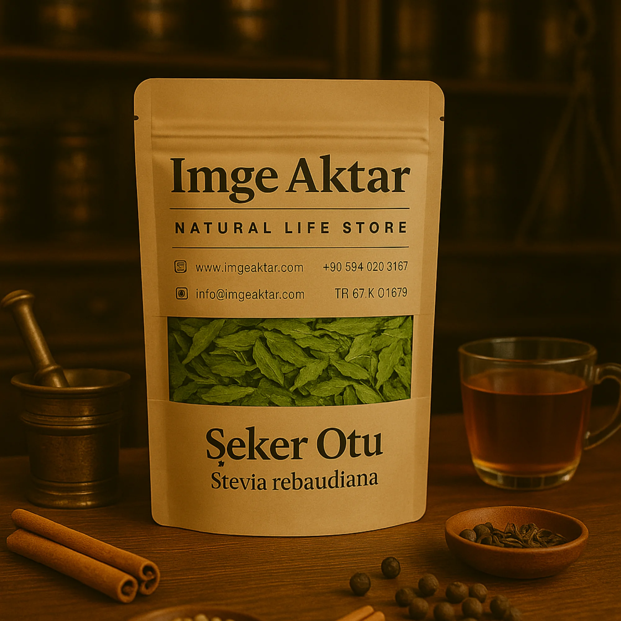 Stevia Yaprağı-Şeker Otu 30g