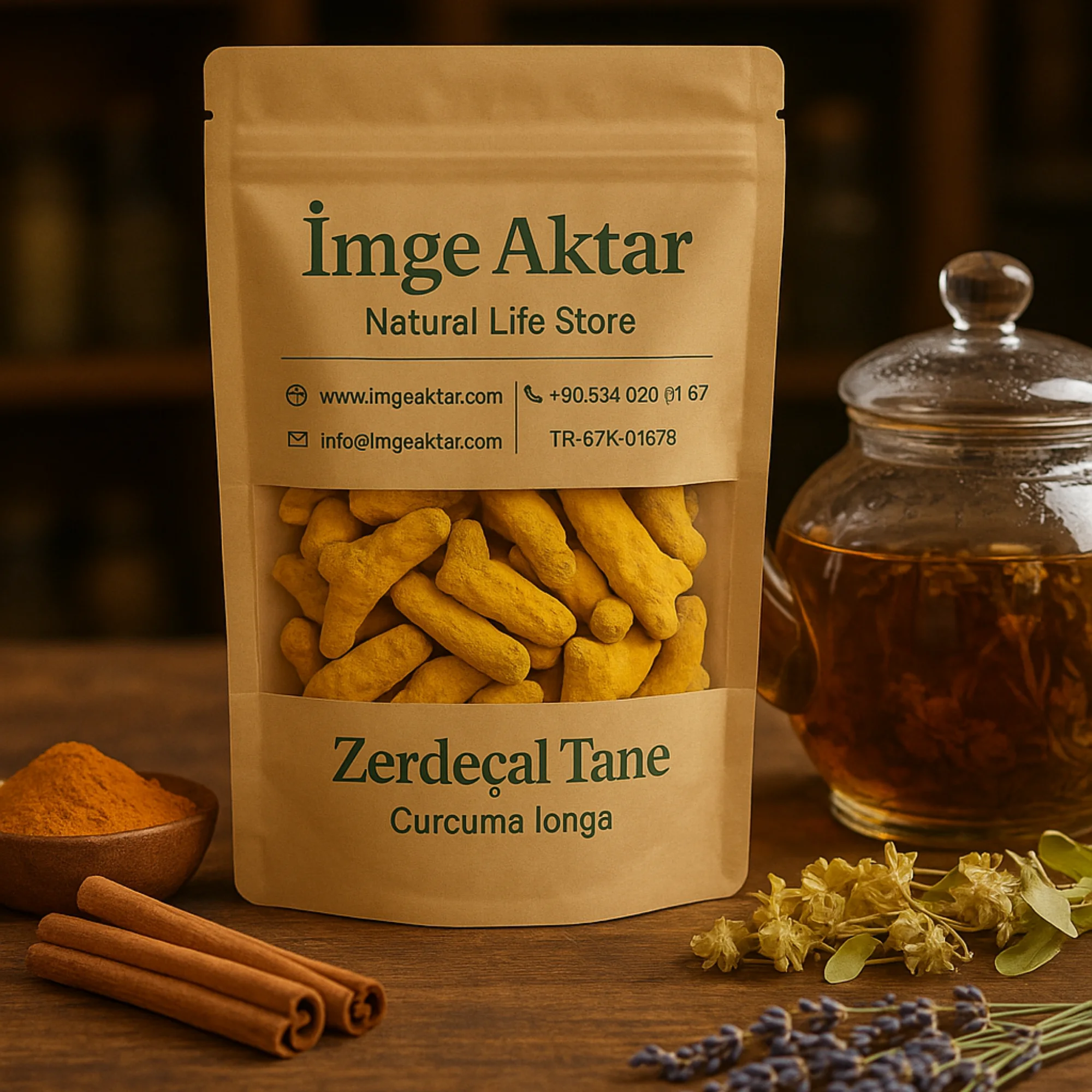 Zerdeçal Kök 100g