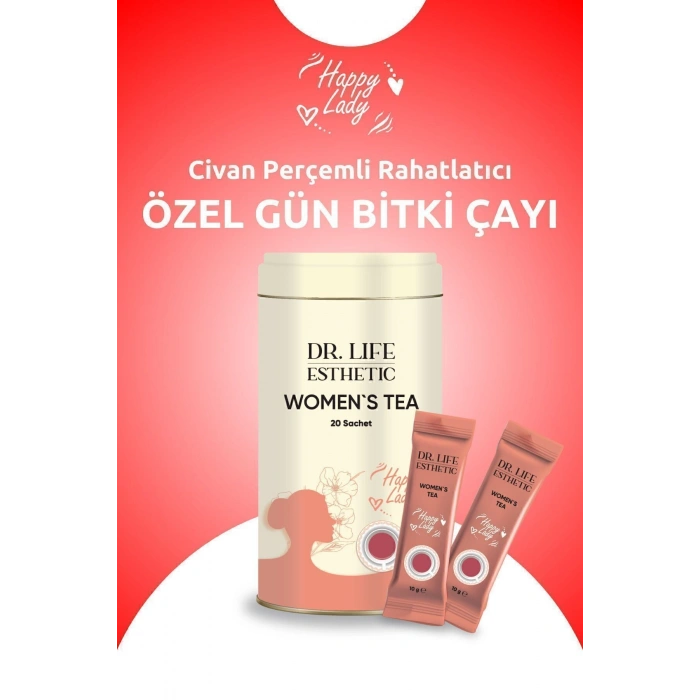 Happy Lady Civan Perçemli Rahatlatıcı Özel Gün Bitki Çayı