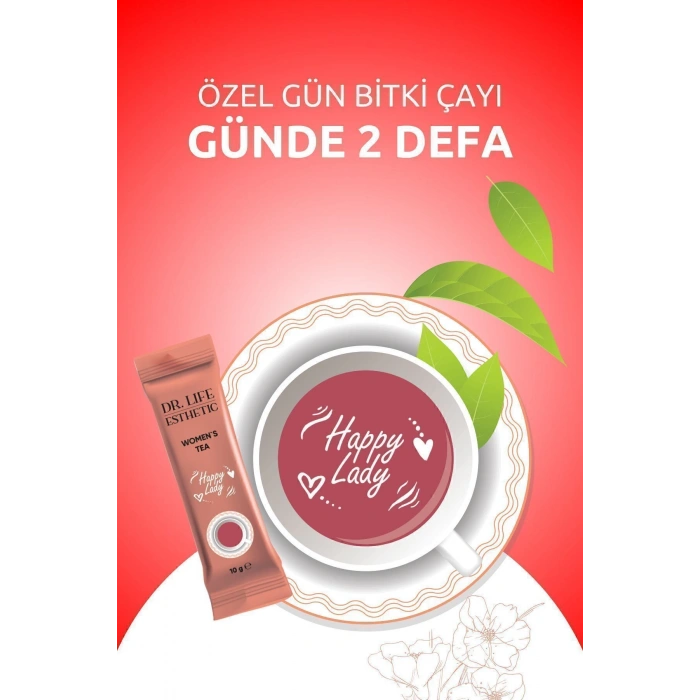 Happy Lady Civan Perçemli Rahatlatıcı Özel Gün Bitki Çayı