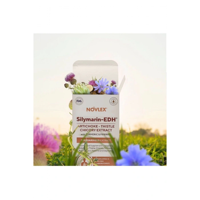 Silymarin-EDH Enginar, Devedikeni, Hindiba, Zerdeçal ve Piperin Ekstraktı 250 Ml