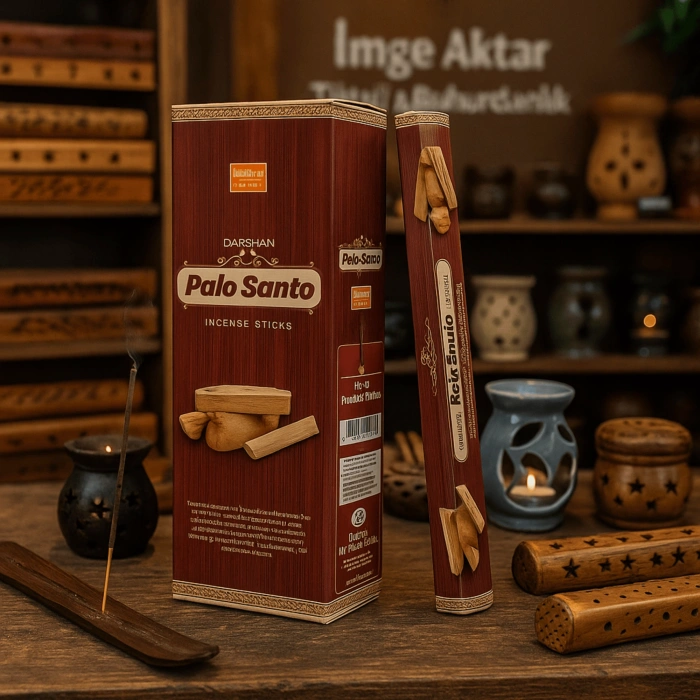 Darshan Palo Santo (Kutsal Ağaç) Çubuk Tütsü (20li Paket)