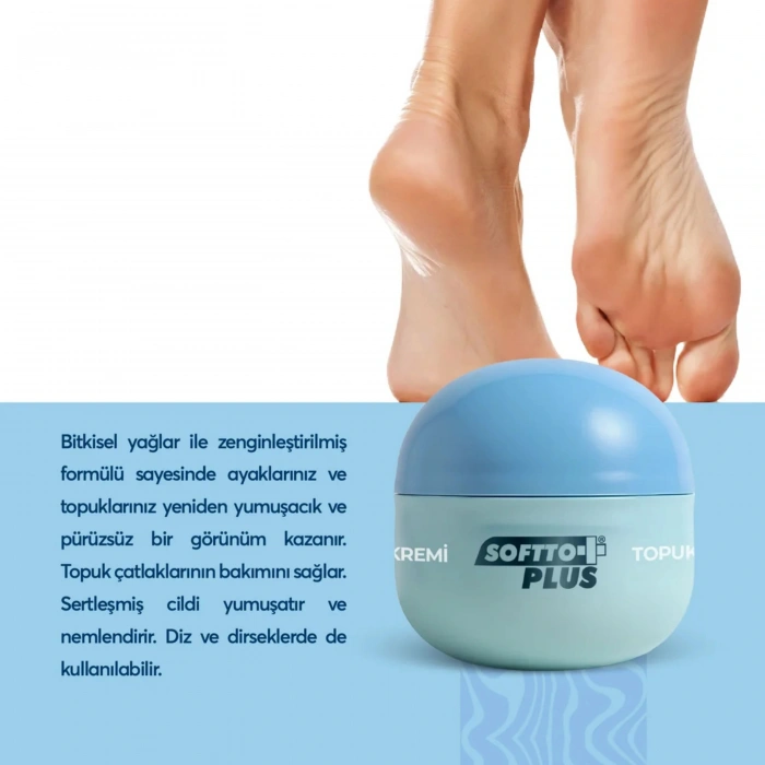 Softto Plus Topuk Çatlağı ve Ayak Kremi 100 ml