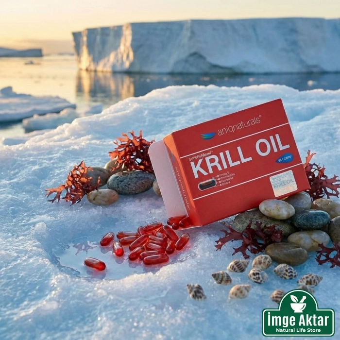 Aniqnaturals Superba Boost Krill Oil 30 Licaps - Yüksek Fosfolipit İçeren Omega 3