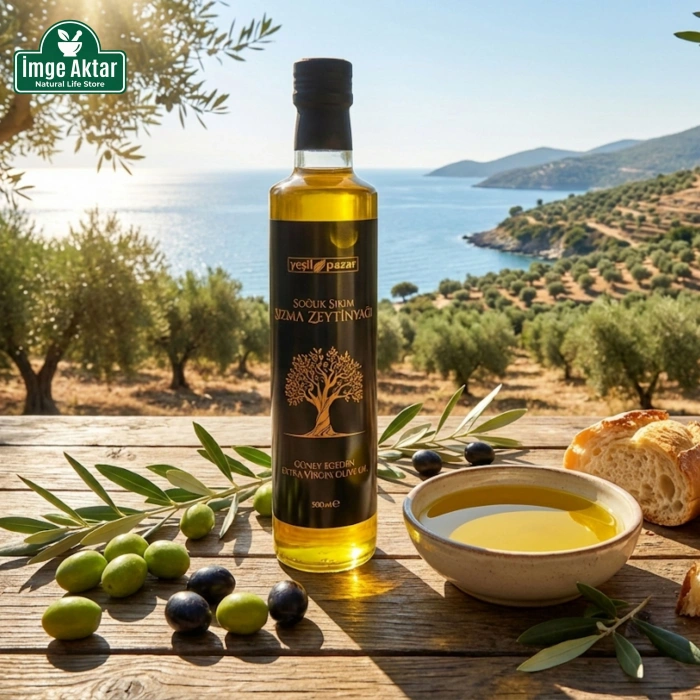 Güney Ege Sızma Zeytinyağı 500 ml - Extra Virgin Lezzet