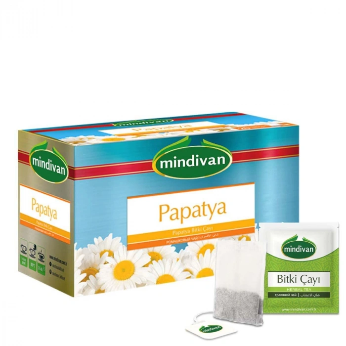 Mindivan Papatya Çayı - 20li Süzen Poşet Bitki Çayı