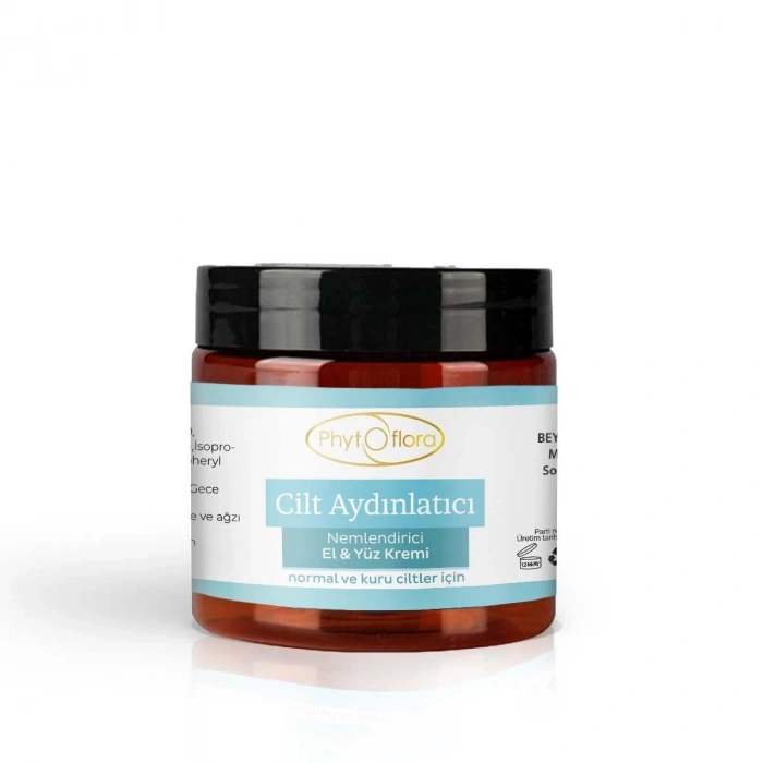 Phytoflora Cilt Aydınlatıcı ve Nemlendirici El ve Yüz Kremi - Eşit Ton Görünümü 100 Ml