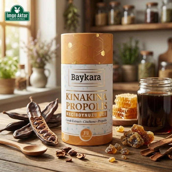 Baykara Kınakına Propolis Keçiboynuzu Özü 380g