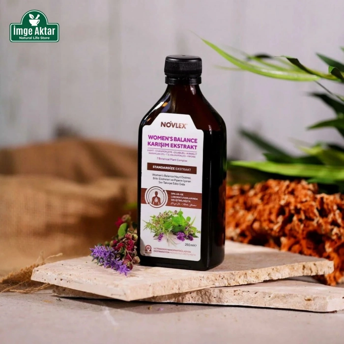 Novlex Women’s Balance - Hayıt, Civanperçemi ve Karayılan Otu Ekstraktı 250 Ml