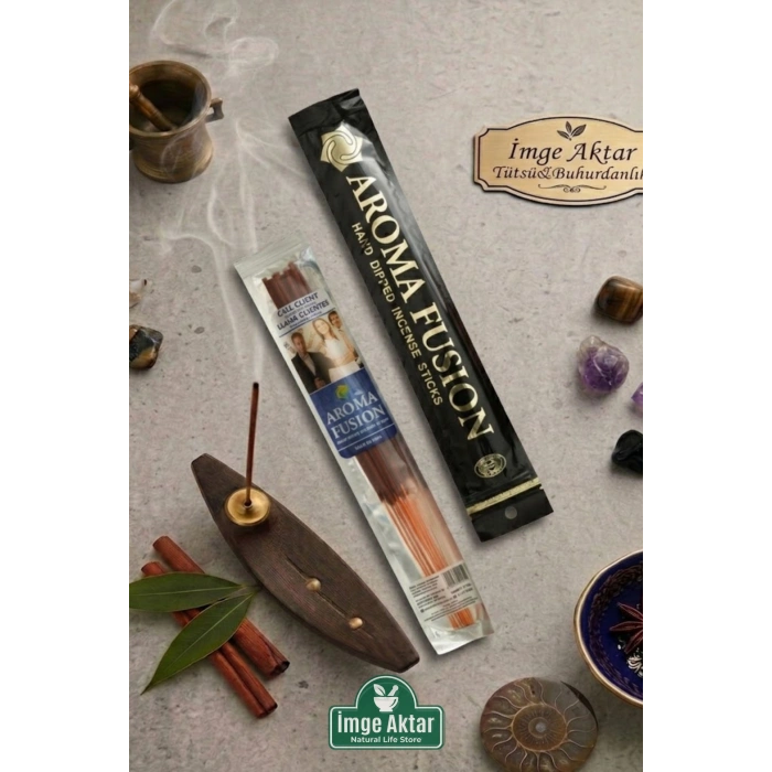 Darshan Aroma Fusion Call Client (Müşteri Çağırma) İş Başarısı El Yapımı 15 Adet Çubuk Tütsü 28 cm