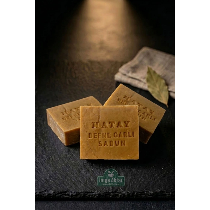 Hatay Defne Garlı Sabun 3 Adet (3x120 gr)