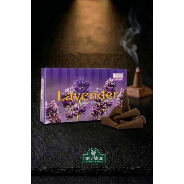Darshan Lavanta (Lavender) Konik Tütsü (10 Adet)