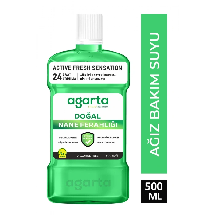 Ağız Bakım Suyu Ferah Nefes Alkolsüz 500 Ml