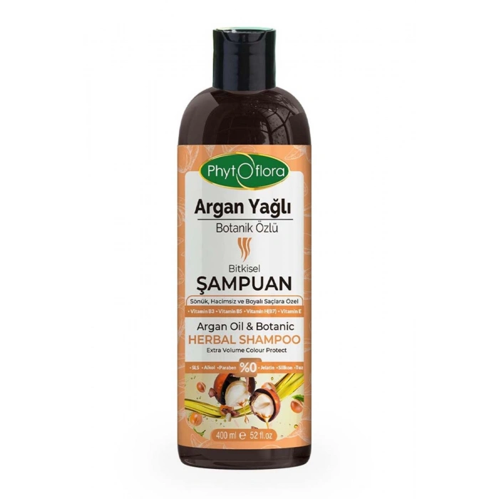 Argan Yağlı Botanik Özlü Bitkisel Şampuan