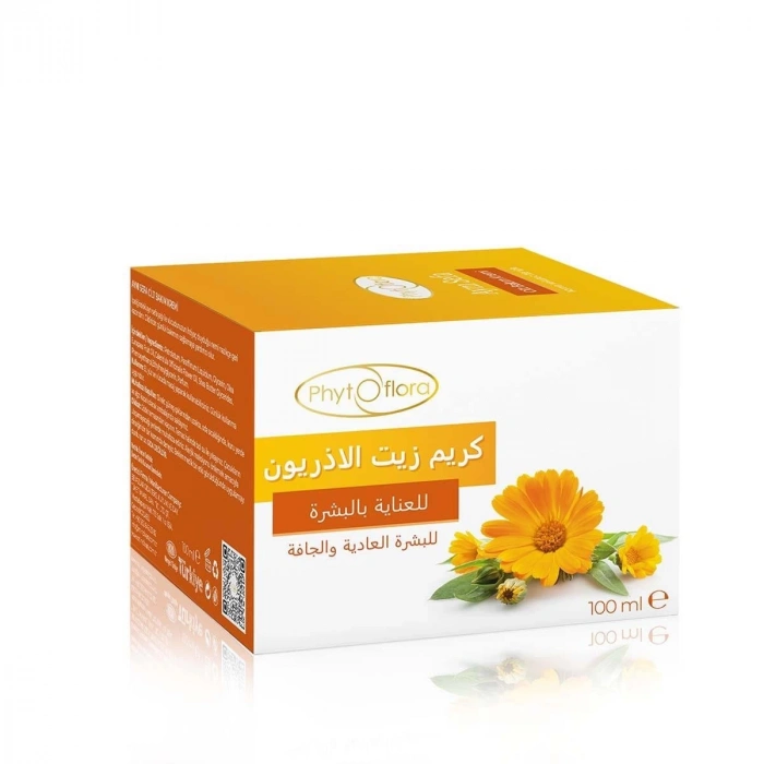 Phytoflora Aynısefa (Calendula) Cilt Bakım Kremi - Kuru ve Hassas Ciltler İçin 100 Ml