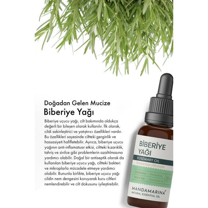 Biberiye Yağı 20 Ml
